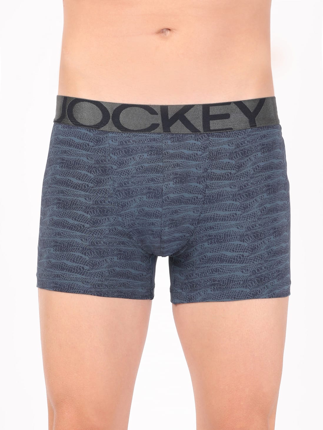 Jockey Men's Dry Fit Printed Trunk- IC30
