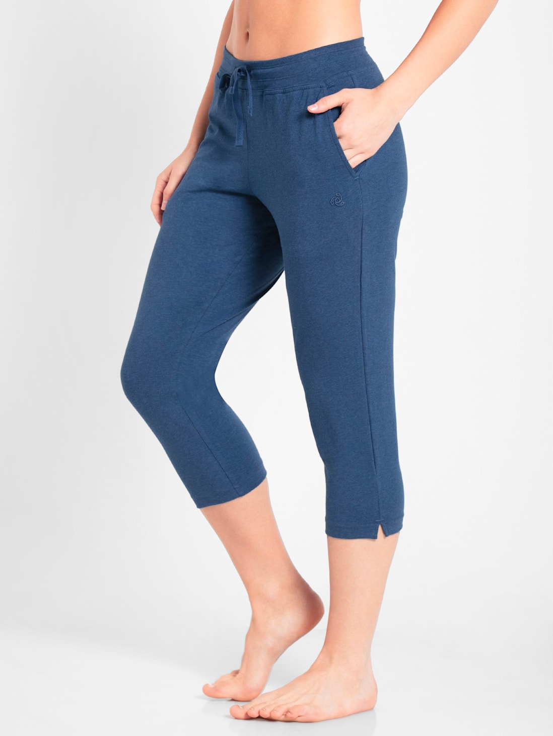 Jockey Women's Capri with Side Pockets- 1300