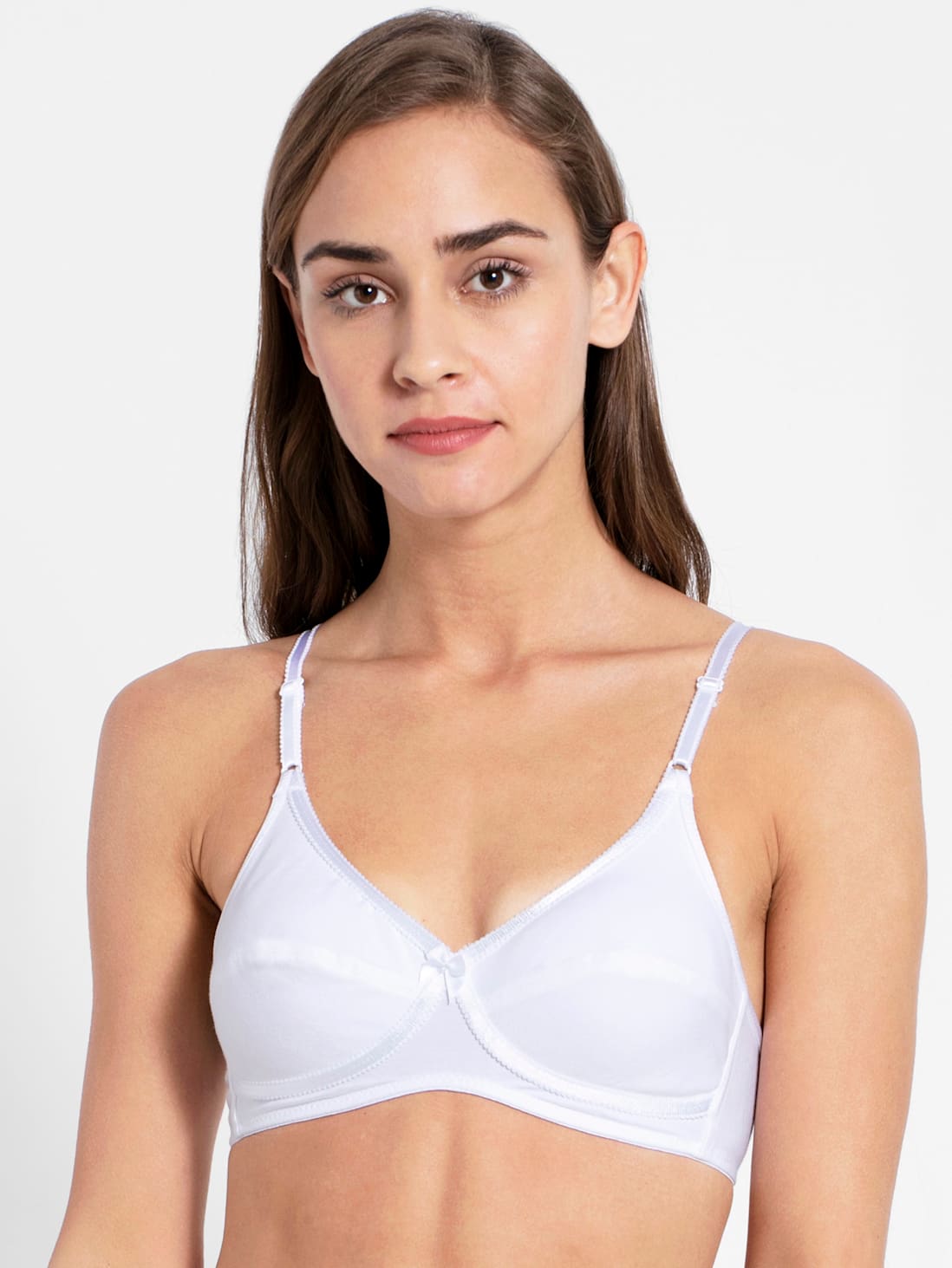 Jockey Women's Wirefree Non Padded Cross Over Bra- 1242