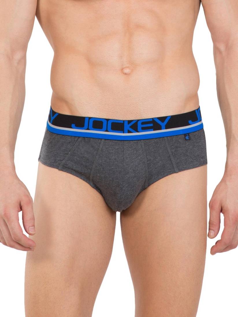 Jockey Men's Cotton Solid Brief- FP01