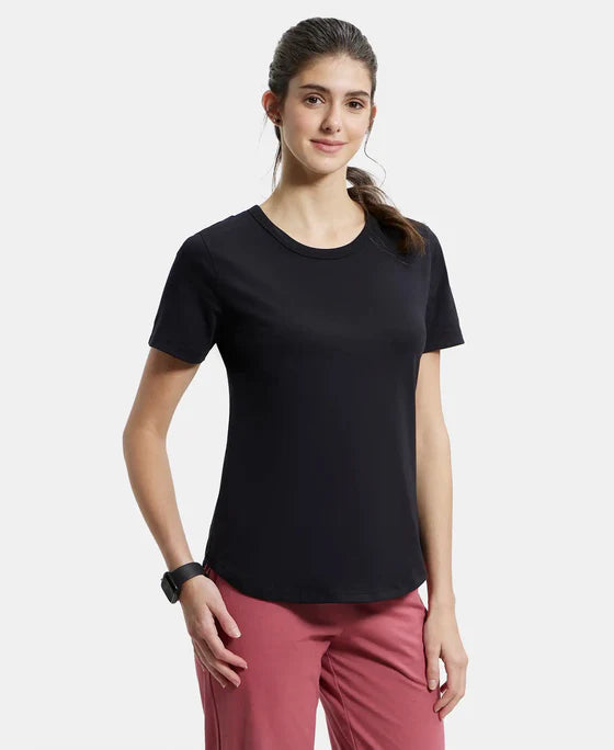 Jockey Women's Round Neck T-Shirt- AW88