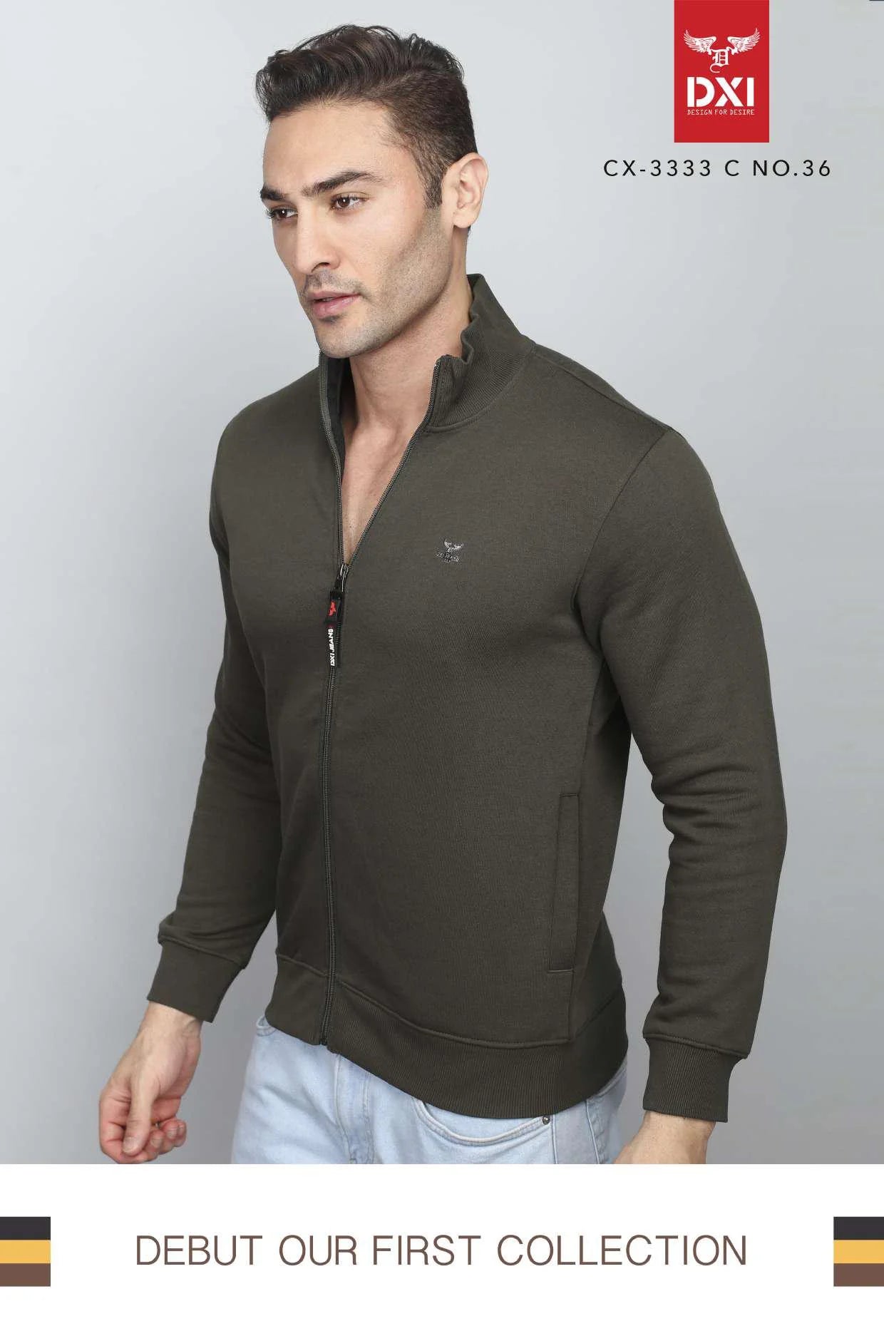 FULL ZIP SWEAT SHIRT CX-3333