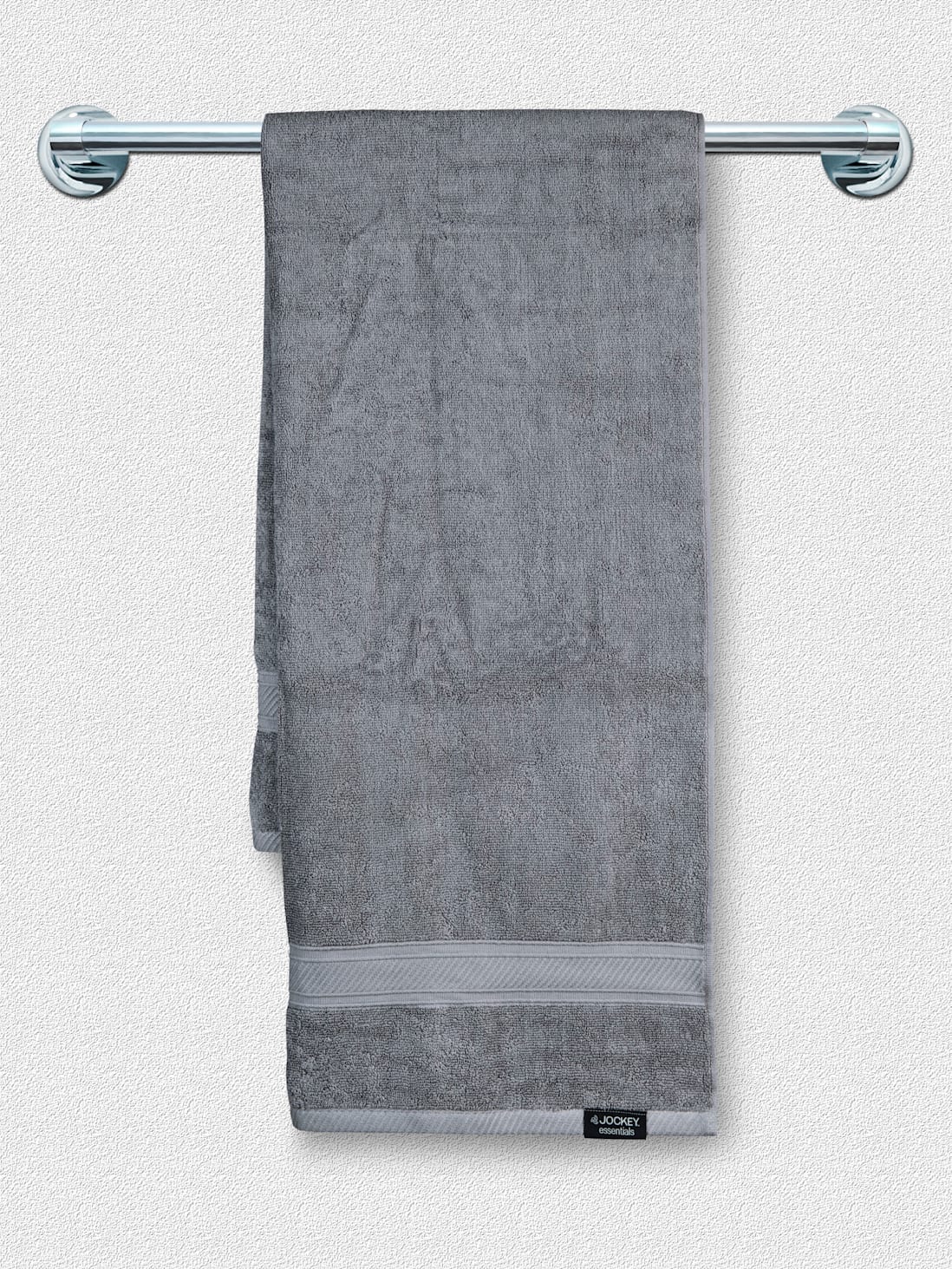 Jockey Ultrasoft and Durable Solid Bath Towel- T101 Snow White
