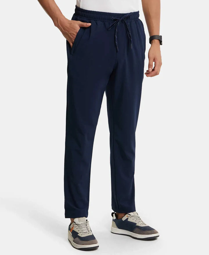 Jockey Men's Microfiber Trackpant with Zipper Pockets- MV25