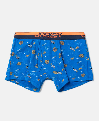 Jockey Juniors Boy's Printed Trunk- PB03