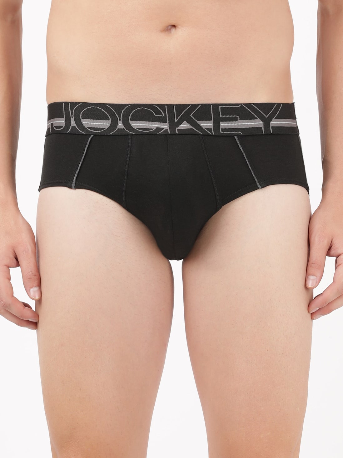 Jockey Men's Solid Brief with Ultrasoft Waistband- US14