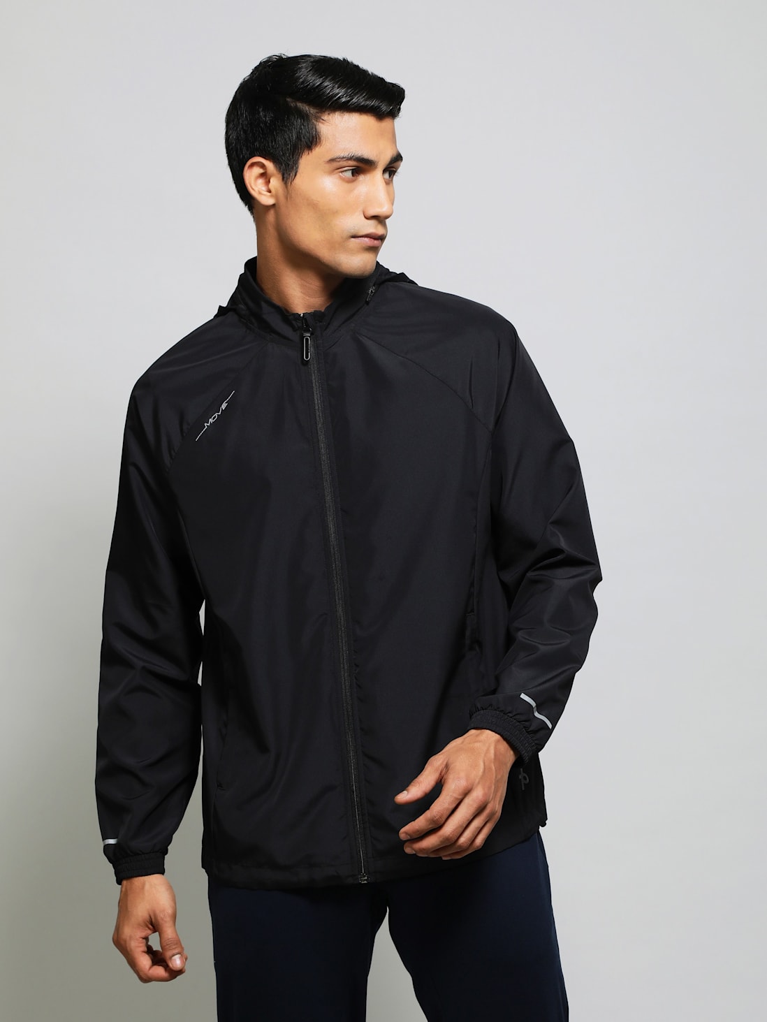 Jockey Men's Microfiber Hoodie Jacket- MV40