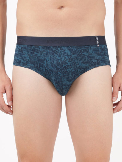 Jockey Men's Cotton Printed Brief- US52