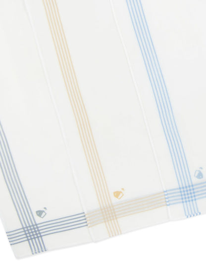 Jockey Striped Border Handkerchief- HK02 (Pack of 3) OLD