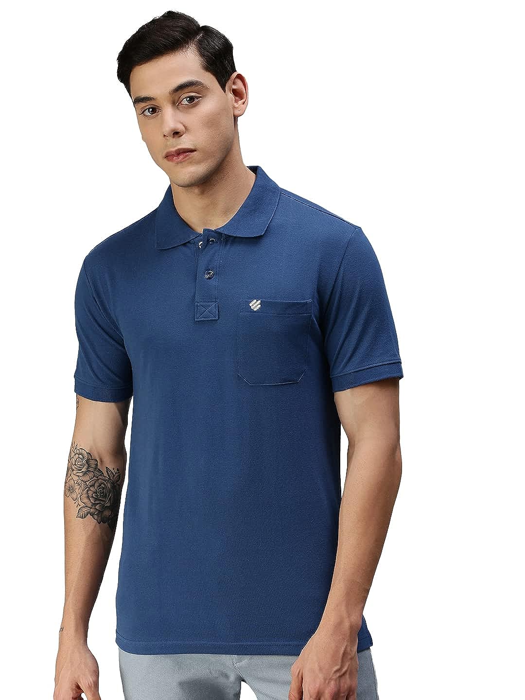 ONN Solid Polo T-Shirt With Pocket- NC 432 (2)