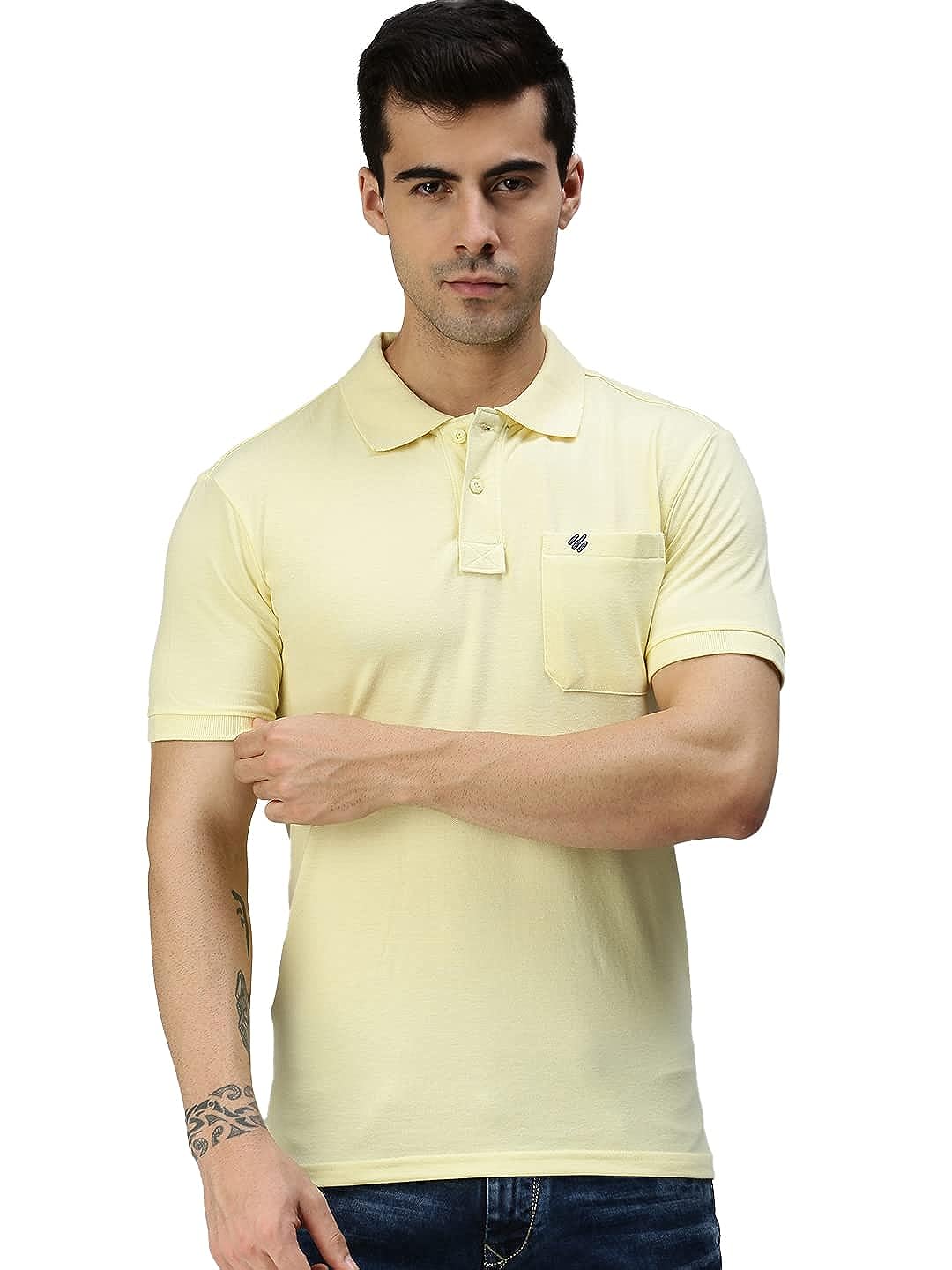 ONN Solid Polo T-Shirt With Pocket- NC 432 (2)