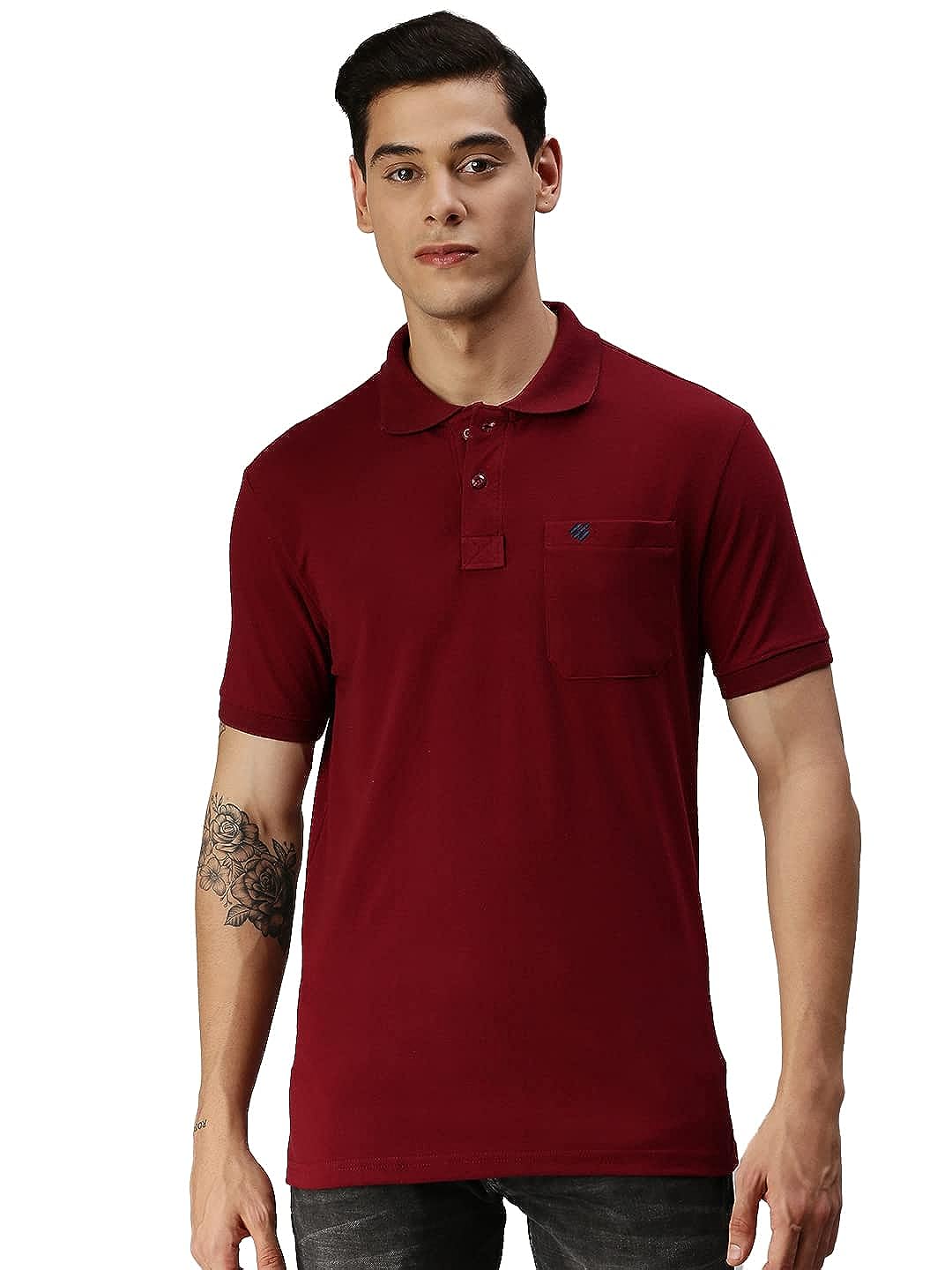 ONN Solid Polo T-Shirt With Pocket- NC 432