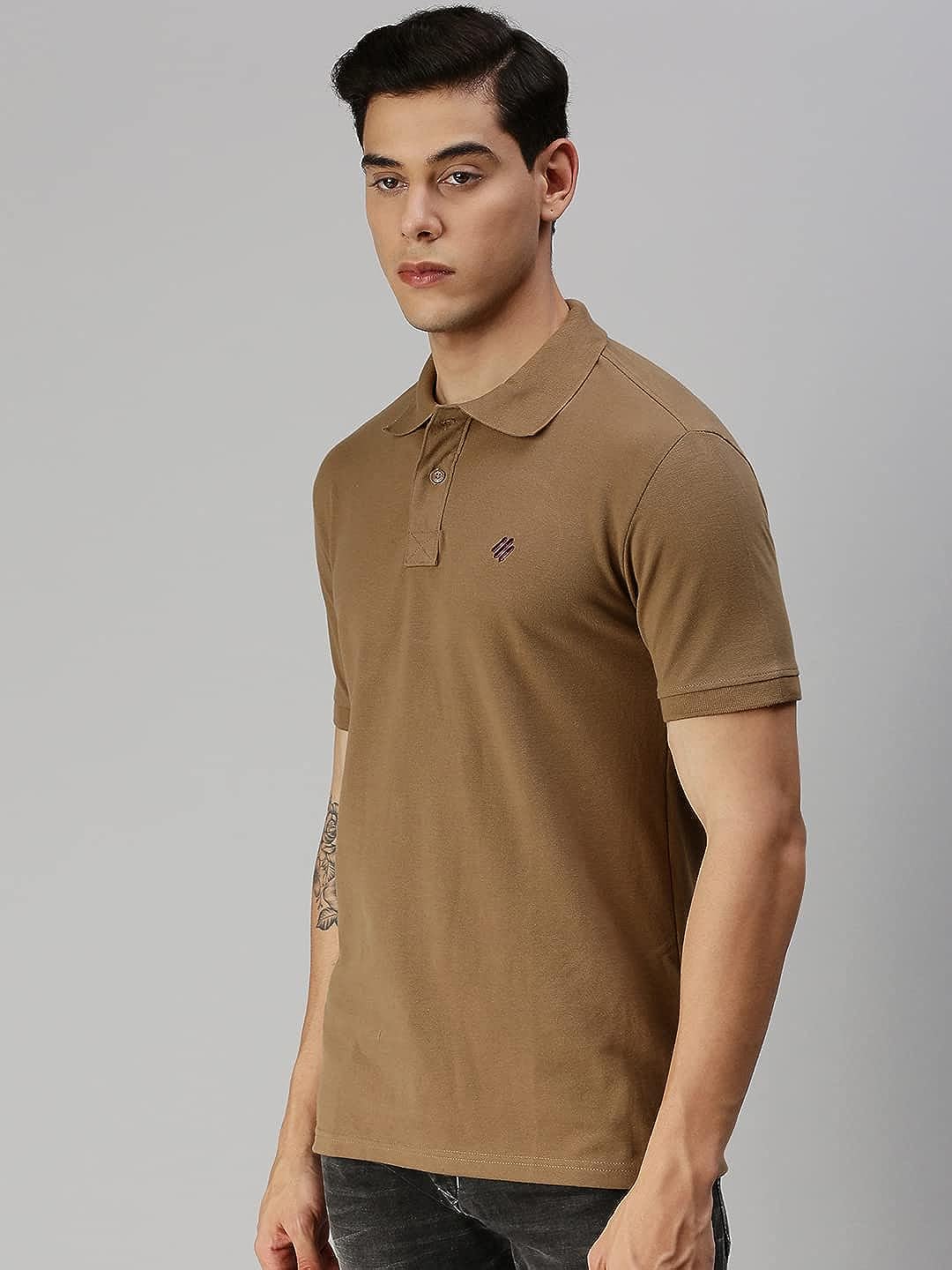 ONN Solid Polo T-Shirt Without Pocket- NC 431