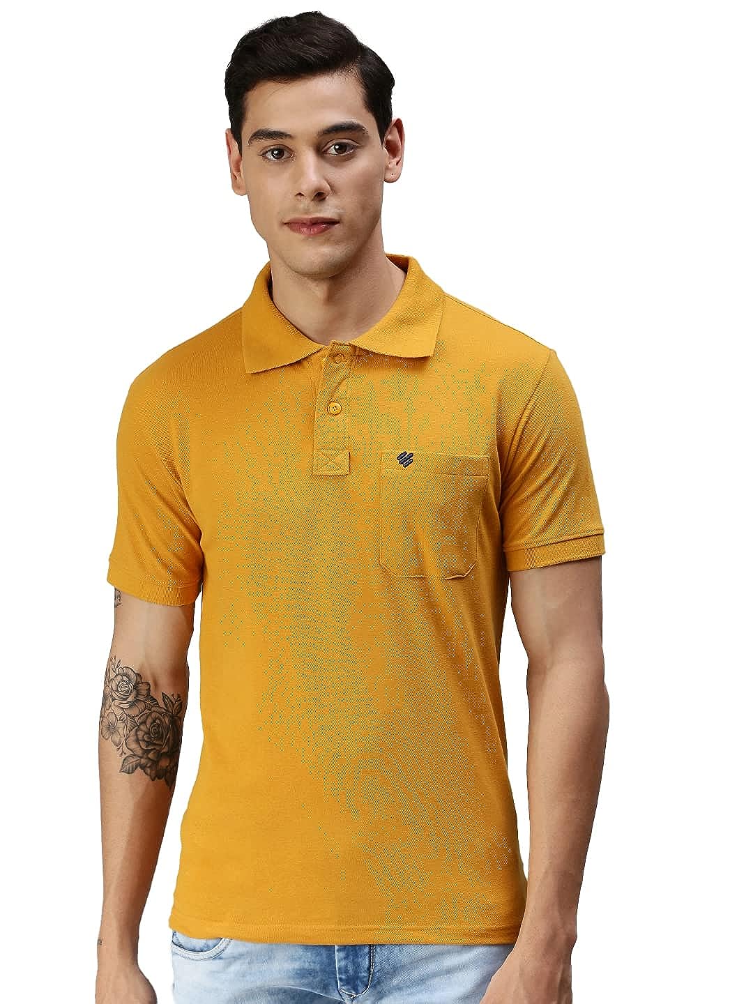 ONN Solid Polo T-Shirt With Pocket- NC 432