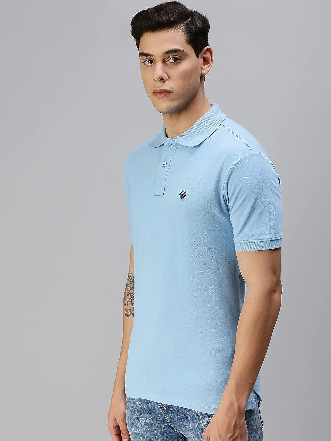 ONN Solid Polo T-Shirt Without Pocket- NC 431