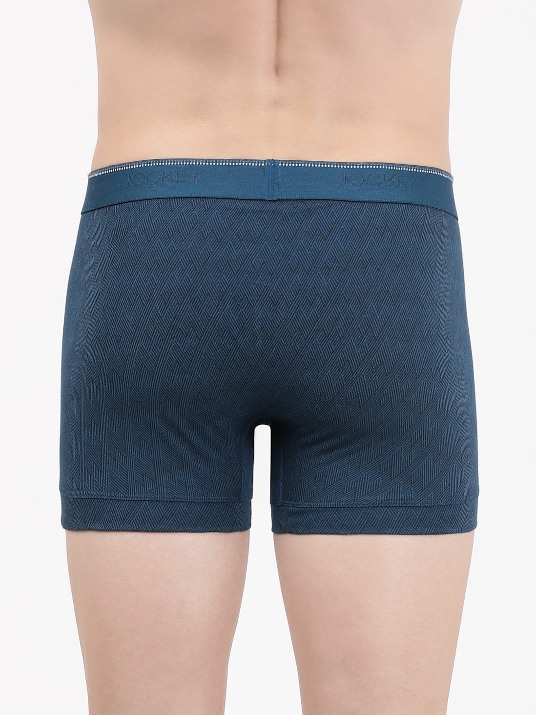 Jockey Men's Elastane Stretch Printed Trunk- EL09 (Single Pack) OLD