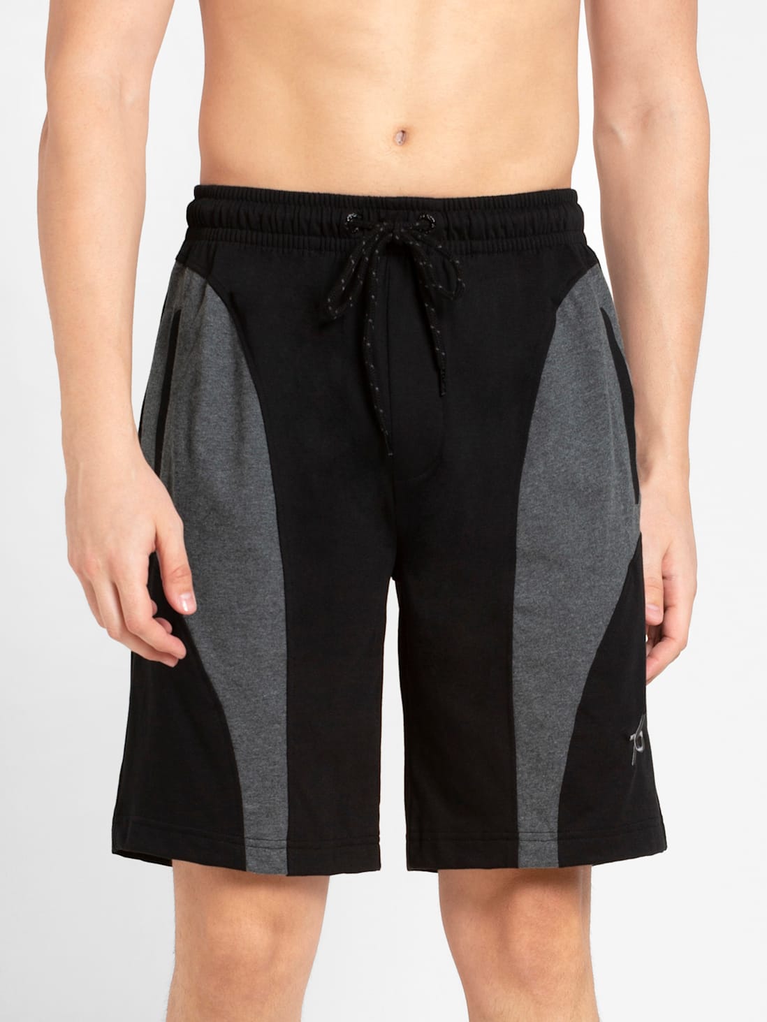 Jockey Men's Straight Fit Solid Shorts-9411
