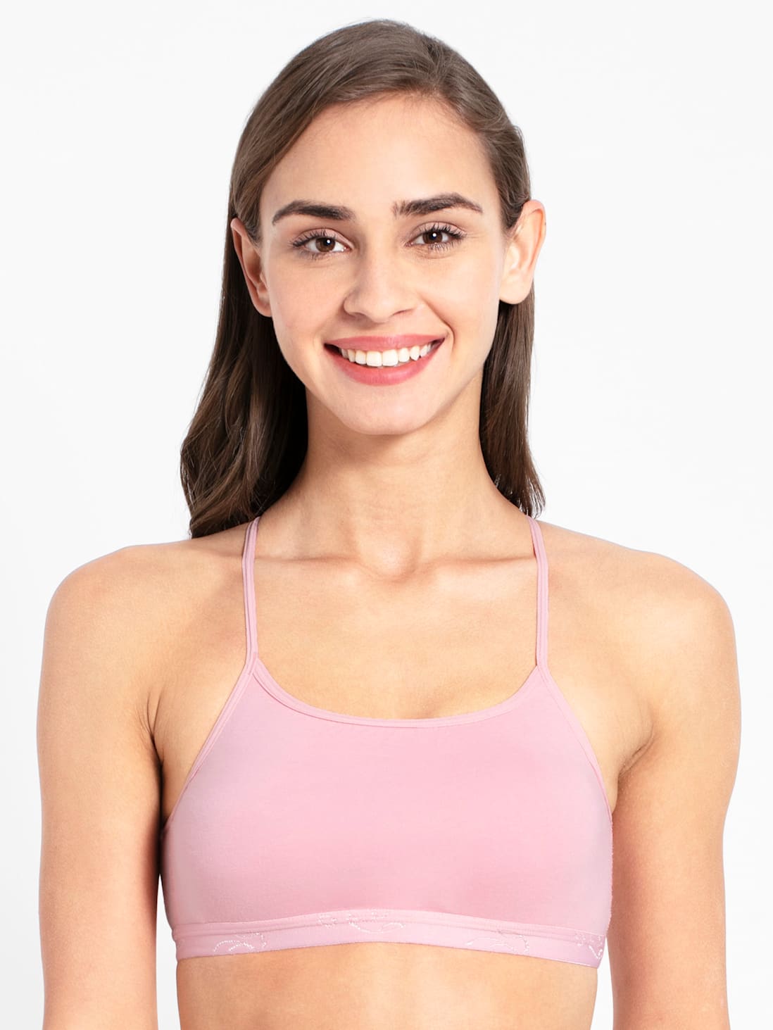 Jockey Women's Crop Top With Adjustable Straps- 1351