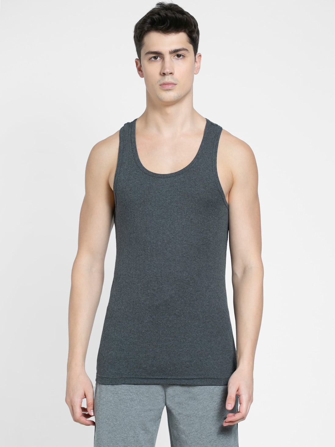 Jockey Men's Racer Back Gym Vest- 9922