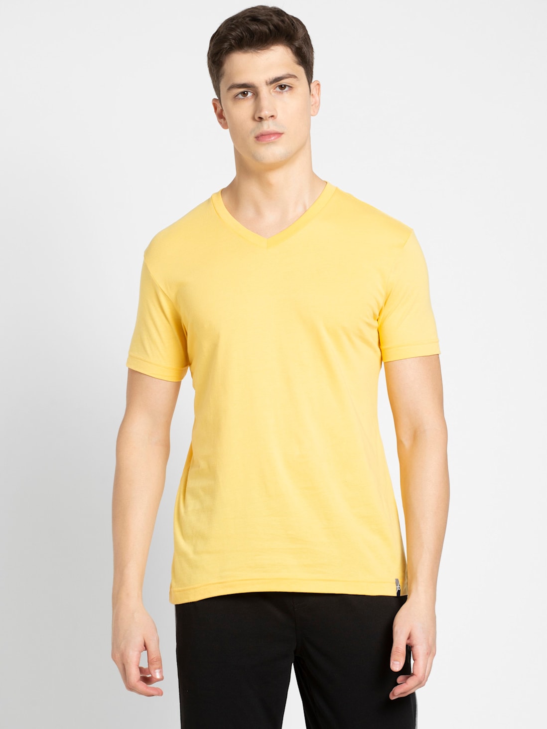 Jockey Men's V-neck Half Sleeve T-Shirt- 2726