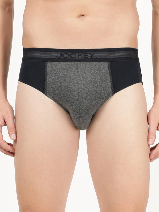 Jockey Men's Cotton Multicolor Brief- 1011 (Single Pack)