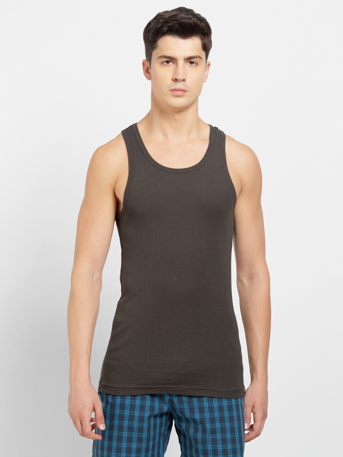 Open Side Racerback Men's Snow White