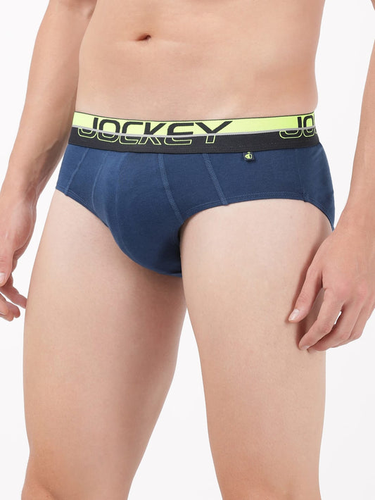 Jockey Men's Cotton Solid Brief- FP01