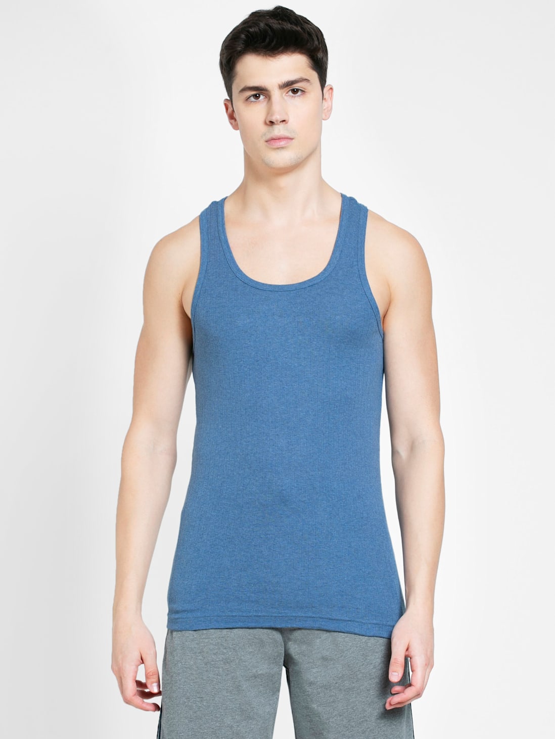 Jockey Men's Racer Back Gym Vest- 9922