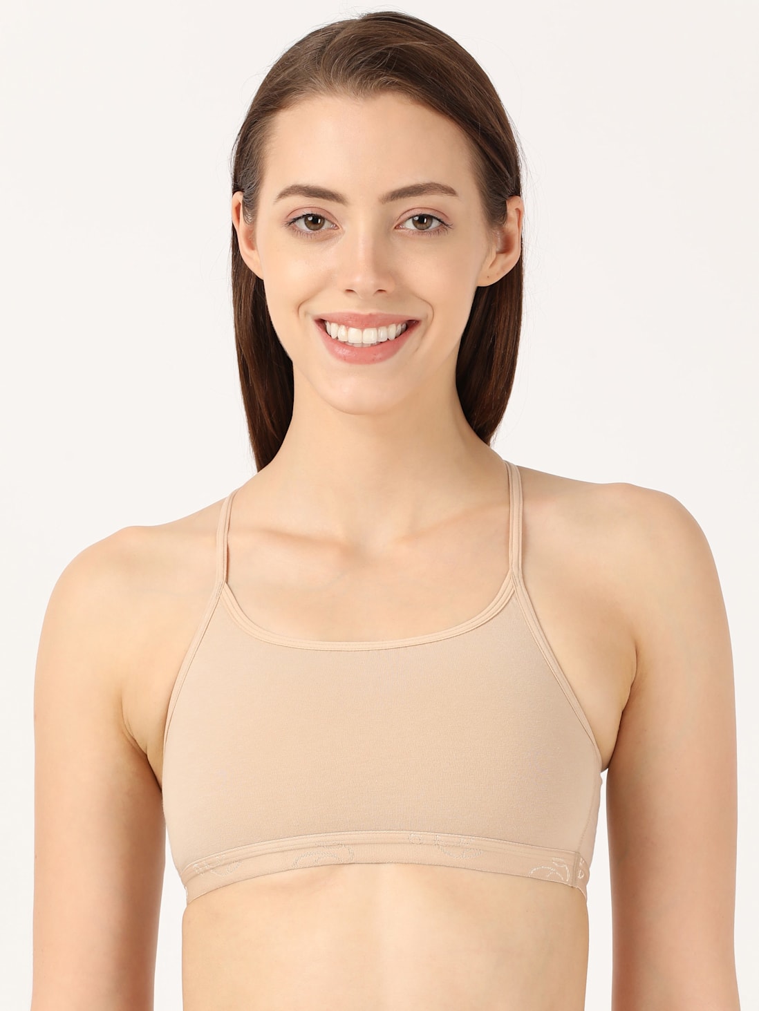 Jockey Women's Crop Top With Adjustable Straps- 1351