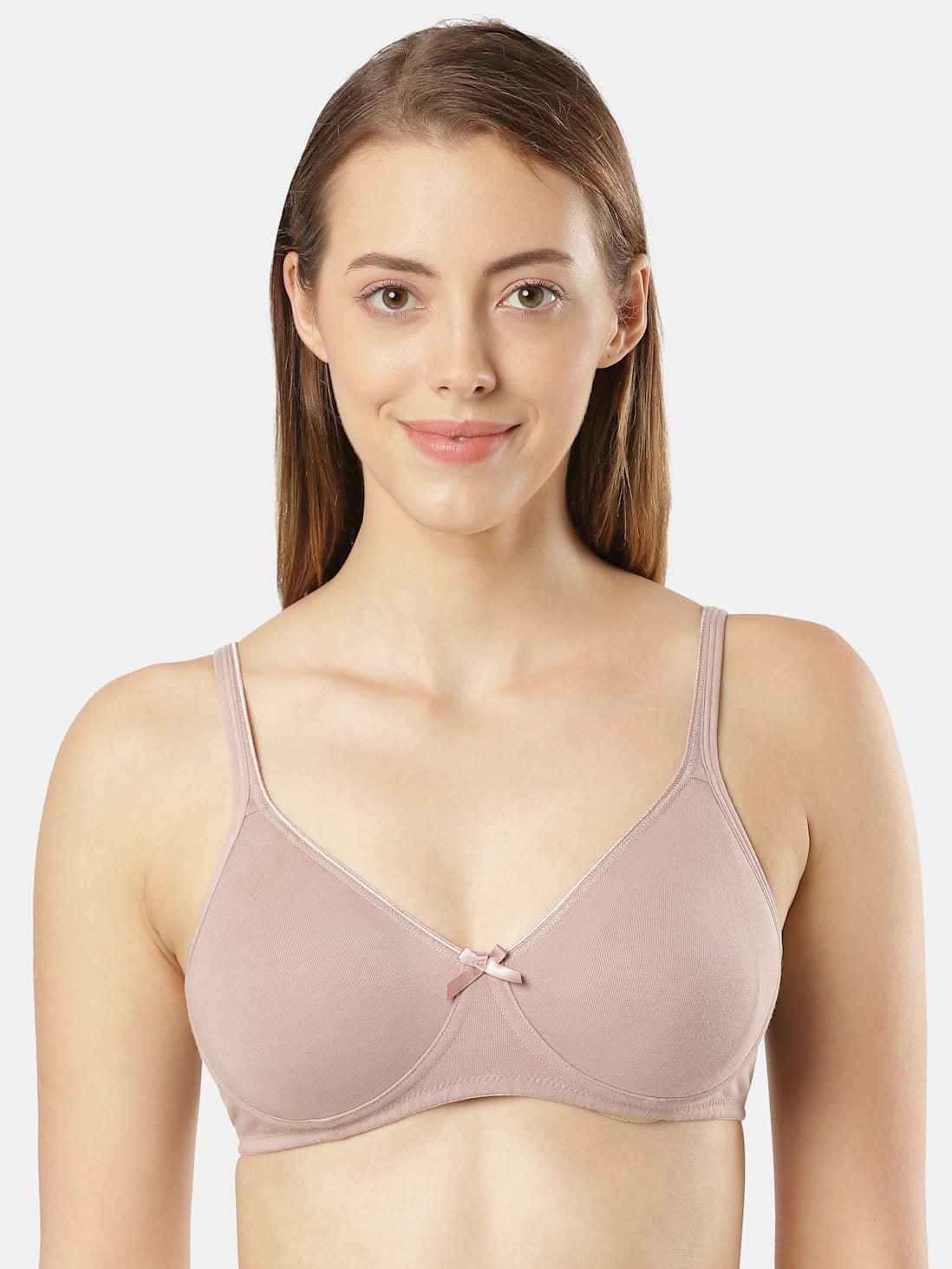 Jockey Women's Wirefree Non Padded Bra with Concealed Shaper Panel- 1722