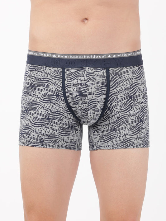 Jockey Men's Cotton Printed Trunk- US63