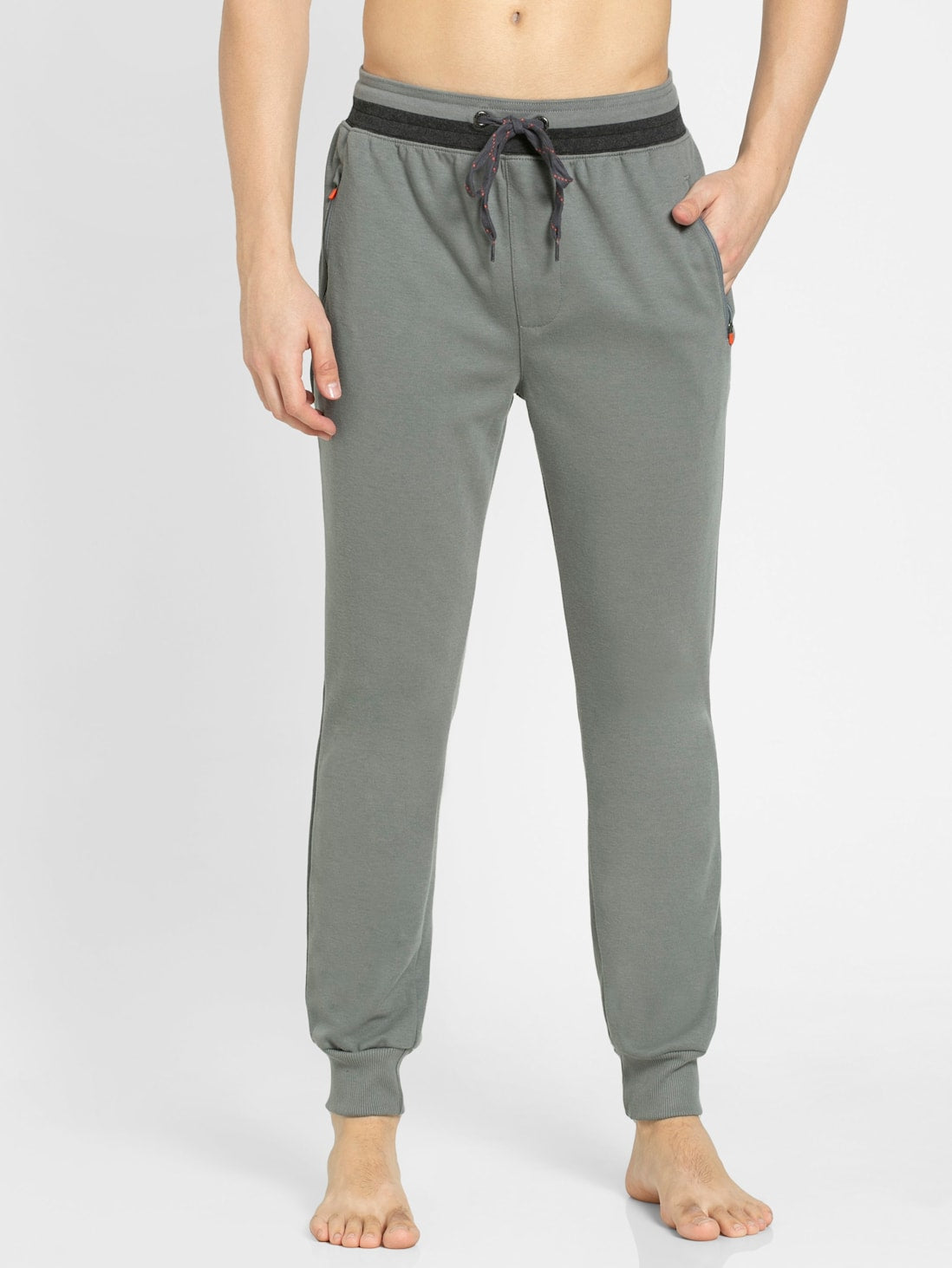 Jockey Men's Joggers with Zipper Pockets- AM05