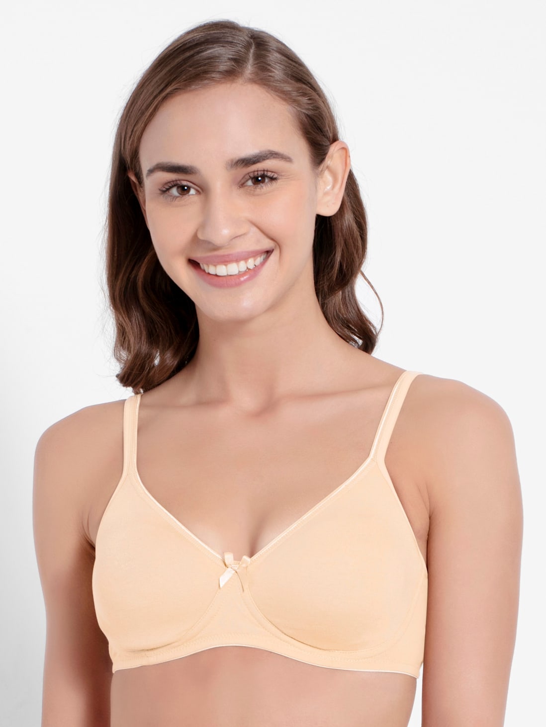 Jockey Women's Wirefree Non Padded Bra with Concealed Shaper Panel- 1722