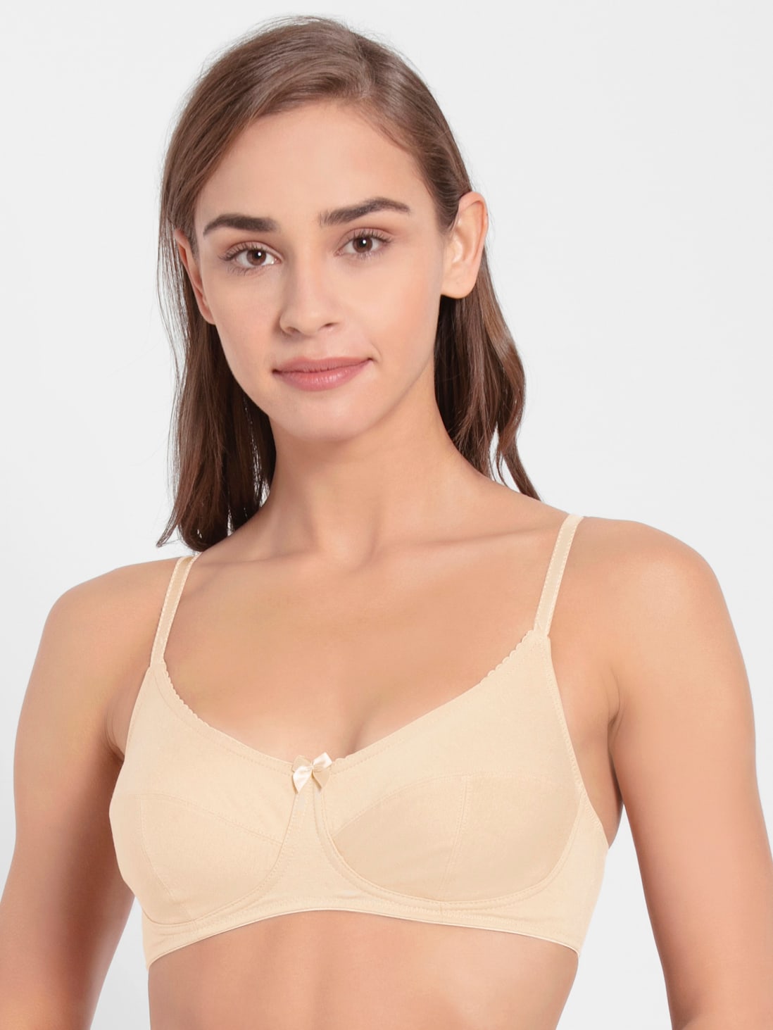 Jockey Women's Wirefree Non Padded Full Coverage Bra- 1615