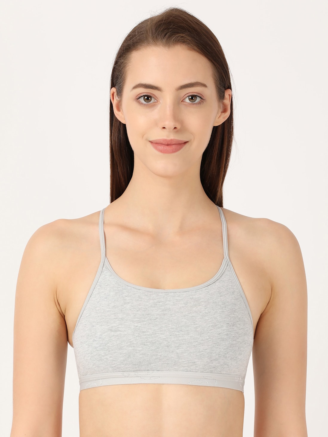 Jockey Women's Crop Top With Adjustable Straps- 1351