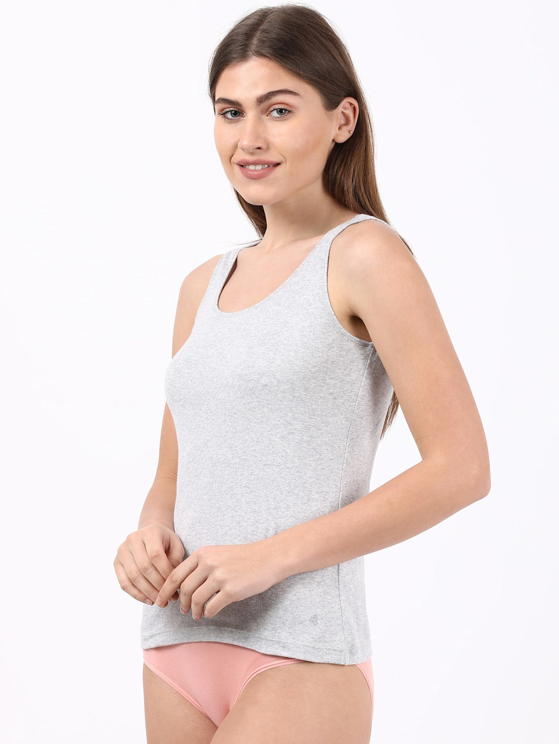 Jockey Women's Rib Fabric Inner Tank Top- 1535