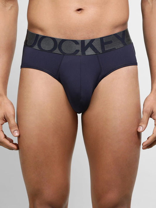 Jockey Men's Dry Fit Solid Brief- IC27