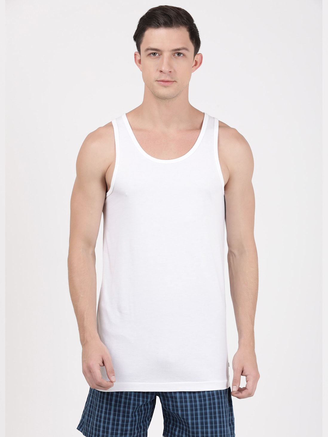 Jockey Men's Round Neck Sleeveless Vest- 8820 (Single Pack)